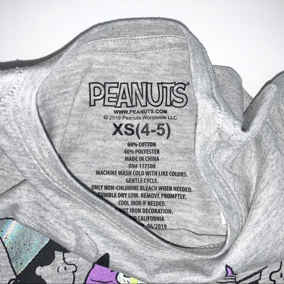 Girls’ Snoopy slime Halloween t-shirt - Picture 4 of 7